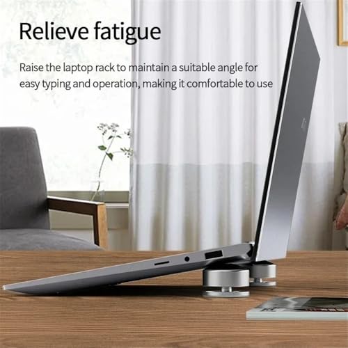 Soporte portátil ajustable para laptop de aluminio miniatura 6