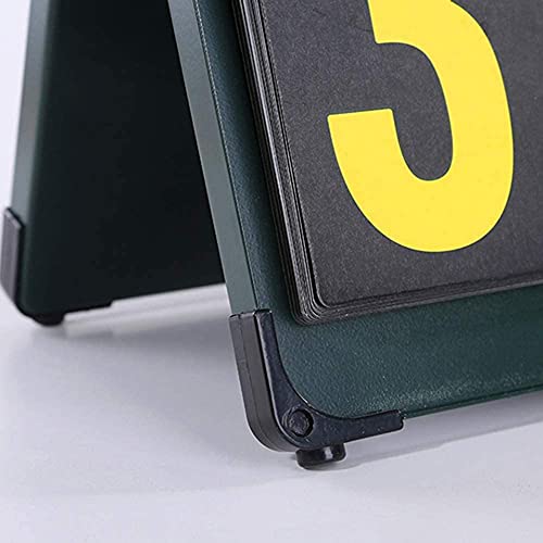 Marcador portátil para fútbol y baloncesto con funda resistente miniatura 7