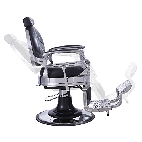 Heavy Duty Barber Chair Men's Grooming Barbershop Hydraulic Chair - Vanquish #TOP5