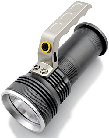 Rechargeable Led Handheld Torch, Wolfway XP LED Flashlight Light Spotlight Searchlight 800 Lumens 3 modes 2 x 18650 Tactical for Camping Biking Working Hunting Fishing Riding Walking