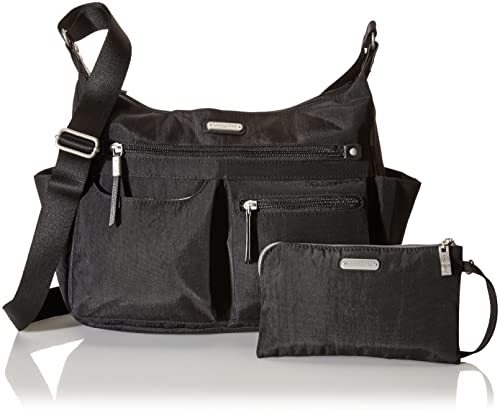 Baggallini Womens New Classic"Heritage" With Rfid Phone Wristlet Baggallini Anywhere Large Hobo, Black, One Size Us #TOP5