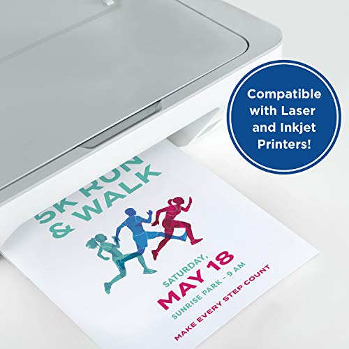 Printworks White Cardstock, 67 Lb, 92 Bright, Fsc Certified, Perfect For School And Craft Projects, 8.5 X 11 Inch, 100 Sheets (00540) #TOP2