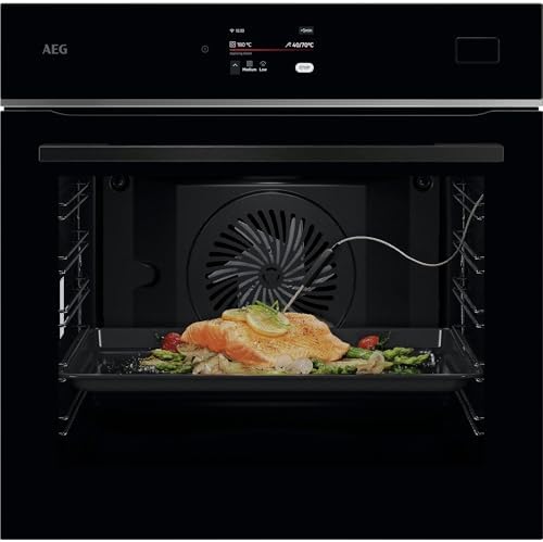 AEG Horno Multifunción TB8SB73ZAB, 70 L, Limpieza a Vapor, 25 Fun...