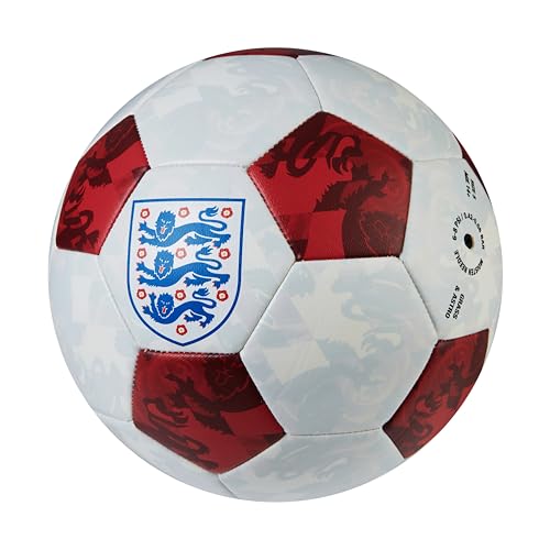 Mitre Mini balón de fútbol Oficial de Inglaterra, Blanco - imagen 2