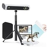 HLGKBY Scanner 3D pour Impression 3D Portable, numérisation 3D Couleur pour l'art et Le Design, Scanner de modèles 3D avec Une précision de 0,1 mm, Vitesse de numérisation de 10 FPS