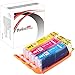 Price comparison product image PerfectPrint Compatible Ink Cartridge Replacement for Canon PIXMA MG5750 MG6850 MG5751 MG6851 MG5753 MG5752 MG6852 MG6853 MG5700 MG6800 TS6050 TS6052 TS6051 TS5050 TS5055 TS5053 CLI571 (C/M/Y, 3-Pack)