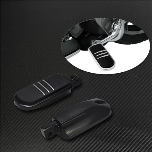 Repose-pieds de moto antidérapants pour sécuriser le passager sur Harley Dyna