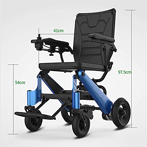 Neochy Fashion Portable Wheelchair Super Lightweight Electric Wheelchairs Weight Only 63Lbs Support 350 Lbs Foldable Travel Power Wheelchair For Adults #TOP4