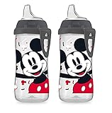 NUK Disney Active Cup, 10 oz, 2 Pack (Mickey Mouse)