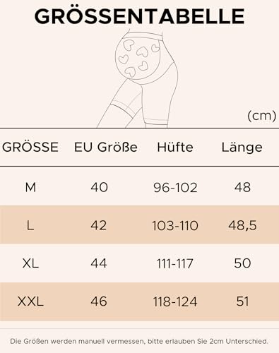 INNERSY Umstandsslip Shorts Schwarz Schwangerschafts Unterhosen Langes Bein Anti Scheuern Radlerhose (XL, Schwarz)