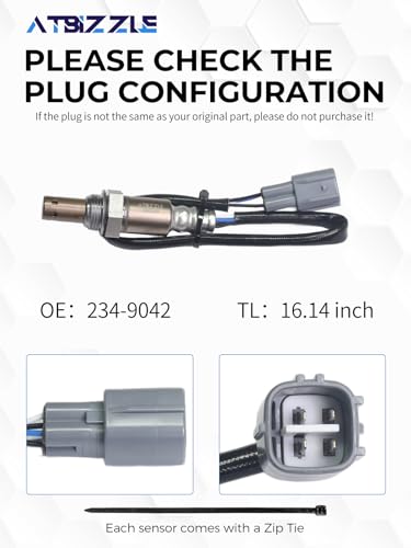 Sensor oxígeno air fuel ratio ATBIZZLE para Toyota y Lexus miniatura 2