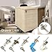 Cabinet Drawer Lock for Mailbox Tool Box File Cabinets with 2 Folding Keys Furniture Hardware 1Pcs (Color : 56904 Pack of 1)