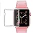 Julk Series 2 38mm Case for Apple Watch Screen Protector, iWatch Overall Protective Case TPU HD Clear Ultra-Thin Cover for Apple Watch Series 2 (38mm)