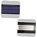 DOITOOL Solar Led Lights Outdoor Waterproof Outside Wall Light Practical Garden Fence Lamp Led Lighting Tool