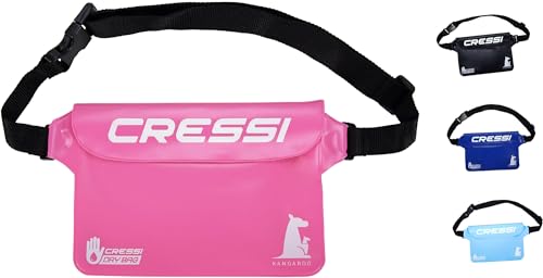 Cressi Kangaroo Dry Pouch, Marsupio Impermeabile Unisex, Rosa