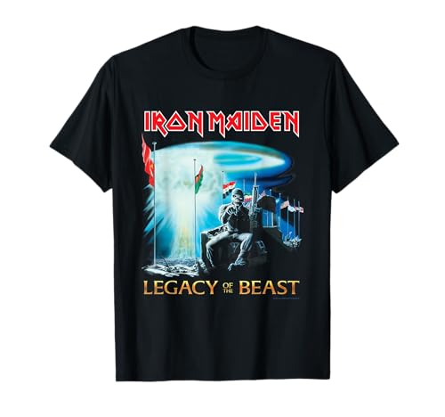 Image of Iron Maiden 2 Minutes 2 Midnight T-Shirt