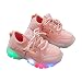 ROMIDA Kinder Sneaker Mädchen Jungen Kinderschuhe Mesh Atmungsaktive Turnschuhe Kinder Soft Bottom Bequeme Led Schuhe Rutschfest Freizeitschuhe Outdoor weiche Sohle Laufschuhe Blinkschuhe