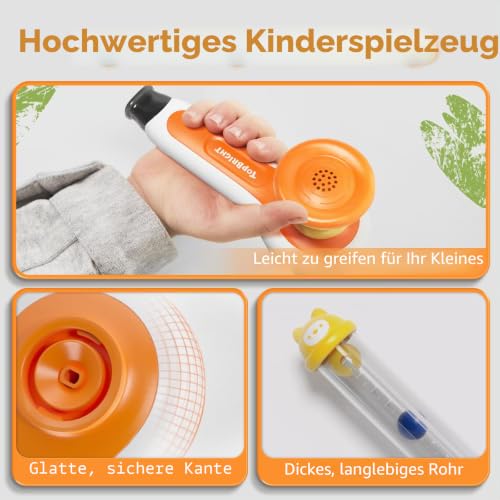 TOP Bright 3-in-1 Montessori-Spielzeug ab 3 Jahren, Ballblasen, schwimmenden Blasrohrbällen – sensorisches Babyspielzeug, Feinmotorik… – Ansicht 4
