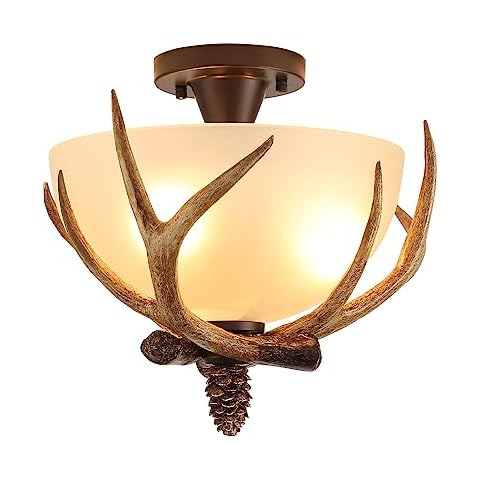 DDBESSIC Deer Ceiling Lights Cover