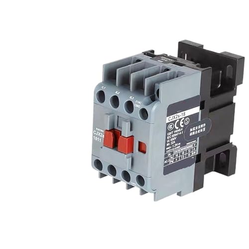 Contacteur CJX2s-1811 18A 3 pôles avec contacts NO NC et bobine 380V haute stabilité