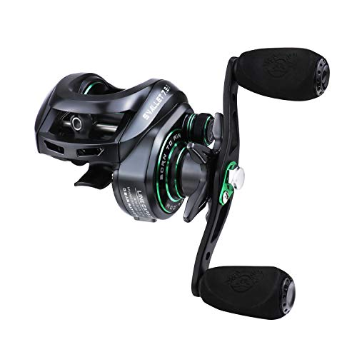 RUNCL Baitcasting Reels Svallet, Baitcaster Fishing Reels 10+1