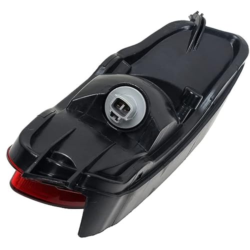 2Pçs Carro Pára-Choque Traseiro Refletor Luz Cauda Freio Nevoeiro Capa Acessórios Decoração Para Lex