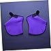 POPETPOP Webbed Aquatic Training Gloves for Swimming and Diving Half Finger Design Soft and Breathable Material Purple s for Upper Body Resistance Workouts