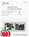 Dritz Black Hooks & Eyes 14/Pkg-Size 0