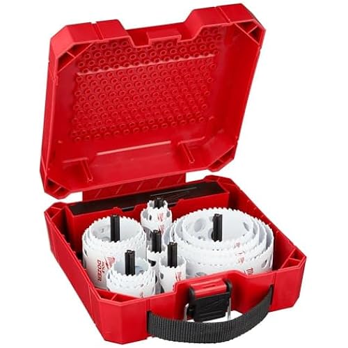 Milwaukee 49-22-4105 Master Electricians Ice Hardened Hole Saw Kit 19 Piece