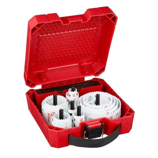 Milwaukee 49-22-4105 Master Electricians Ice Hardened Hole Saw Kit 19 Piece