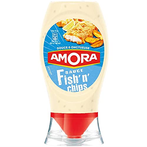 Sauce Fish'n ChIPS 251 g Amora - Lote de 4 unidades