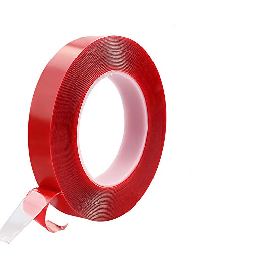 33FT Nano Double Sided Tape,No Trace Clear Double Sided Mounting Tape, Washable Strong Gel Anti-Slip Tape Wall Tape Poster Tape for Paste Photos Carpet Mats Home Office Wall Decoration (10m)