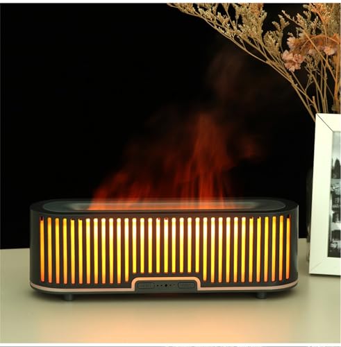 Humidificador y Difusor de Aceite Esencial 2 en 1 Negro miniatura 2