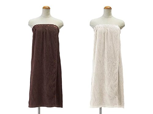 Amazon.co.jp: 操作性2倍☆前開き・後開き 2WAY エステガウン/ラップ 