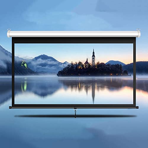 Pantalla manual de proyector 60 pulgadas 16:9 HD portátil