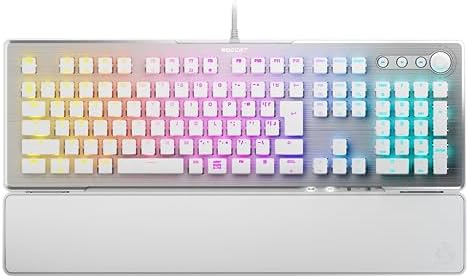 Amazon.co.jp: ROCCAT ゲーミングキーボード Vulcan II ホワイト/白 JP 