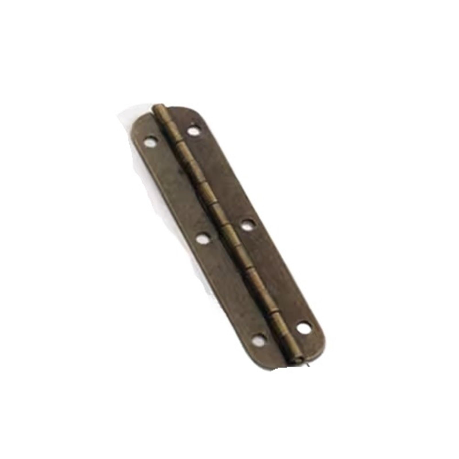 50Pcs Steel 2.5" Continuous Hinge Piano Jewelry Gift Box with Screw(Bronze 180Degrees)