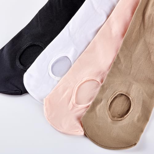 Image of DIPUG Girls Ballet Tights Convertible Dance Tights for Toddler