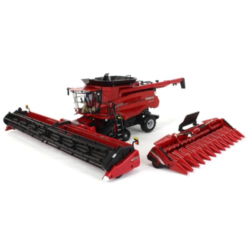 Case IH 1/32 AFS Connect 9250 Tracked Combine with Corn & Grain Heads, ERTL Prestige Collection 44320