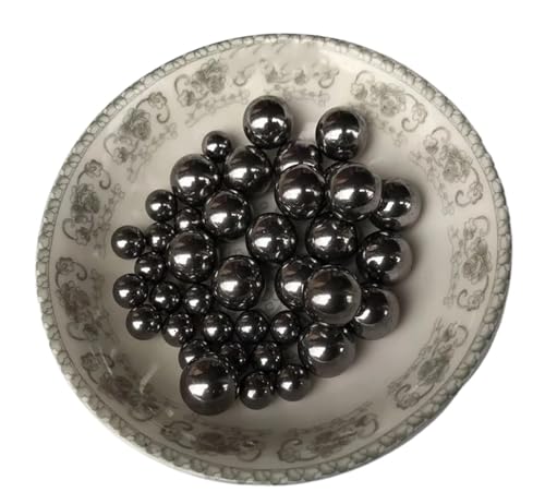 Solid Q235 Iron Ball 10mm11mm 12mm-70mm Smooth No Quenching Iron Beads For Toys Ornaments(5Pcs,16mm)