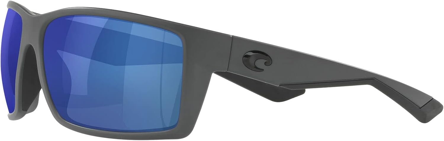 Costa Del Mar Mens Reefton Rectangular Sunglasses