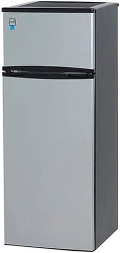 Miniatura 4 de Refrigerador para departamento con 2 puertas Avanti RA7316PST 2 negro con acabado en platino Negro
