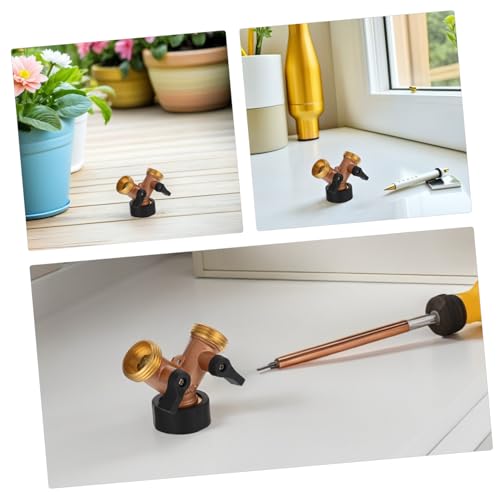 Répartiteur robinet jardin laiton voies stop fuites eau - 7