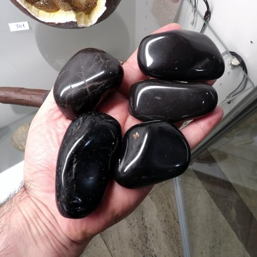 Miniatura 3 de Bolsa De Piedras Negras 40-60 Mm Para Macetas - Decoracion De Jardin Interior O Exterior 10 Kg