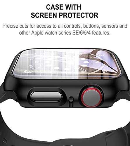 Pocoukate [12 Pezzi] Cover con Vetro Temperato