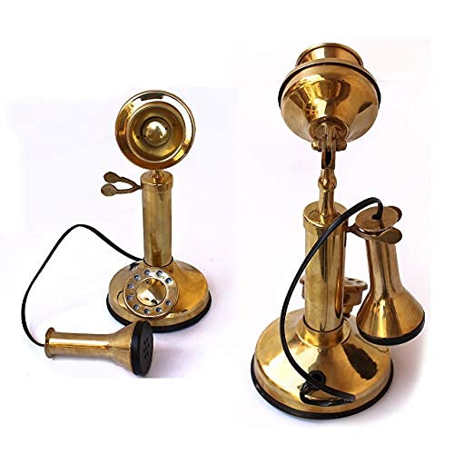 Vintage Collection Antique Telephone Brass Handmade.02-image-45