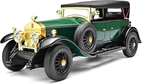 Image of Invite 1:24 Diecast Cars Phantom Generation Vintage Car Collectibles,Die Cast Metal Pull Back Cars with Lights and Sounds | Model Car Kits Adults and Boys [Multicolor]