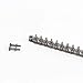 1PCS 5 Meter Long 04C Single Rows Small Industrial Drive Transmission Roller Chains, with 5mm Extension Pins DOLUNTO