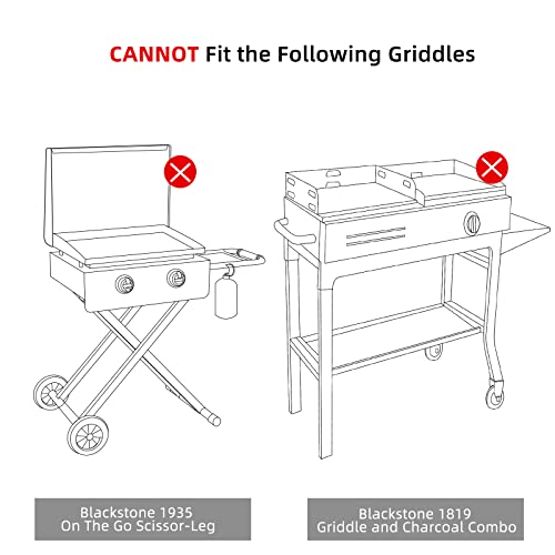 Noelife Grill Cover For Blackstone 22 Inch 17 Inch Griddle With Hood And Stand, Waterproof Griddle Cover Windproof And Uv Resistant Outdoor Bbq Grilling Cover (Cover Only) #TOP6