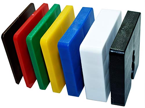 Preisvergleich Produktbild Distanzklötze, Abstandshalter, Ausgleichsklötze, Model: SPACER 140 / Sortiment 140-teilig / Sieben Stärken 2 / 3 / 4 / 5 / 8 / 10 / 15 mm, je Stärke 20 Stück